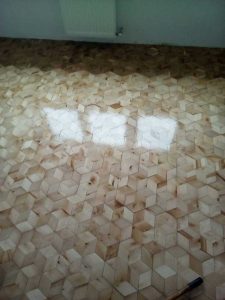 Укладка декоративного паркета